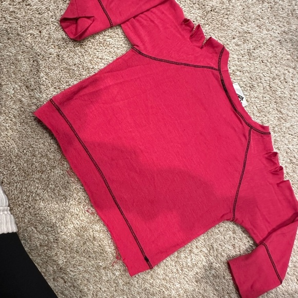 *Vintage* Denny’s! Random Hearts- Kids Star Long Sleeve Sweatshirt - Picture 9 of 9